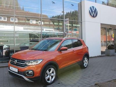 Gebraucht VW T-Cross Style 110 PS (80 kW) 2021 Energetic orange SUV