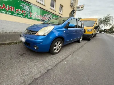 Gebraucht Nissan Note Acenta 88 PS (64 kW) 2007 Blau Kleinwagen