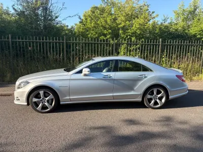 Gebraucht Mercedes CLS500 408 PS (300 kW) 2012 Silber Coupé