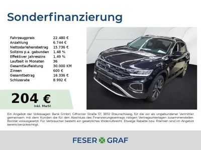 Second-hand VW T-Roc Goal 116 CP (85 kW) 2025 Negru SUV