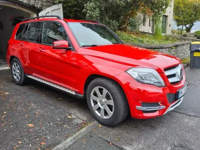 Gebraucht Mercedes GLK220 170 PS (125 kW) 2014 Rot SUV