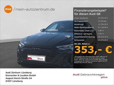 Mythosschwarz metallic Gebraucht 2024 Audi Q8 Sportback e-tron S-Line SUV | 63.920 € (Teuer)