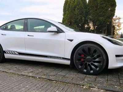 Gebraucht Tesla Model 3 Performance 378 kW (515 PS) 2022 Weiß Limousine