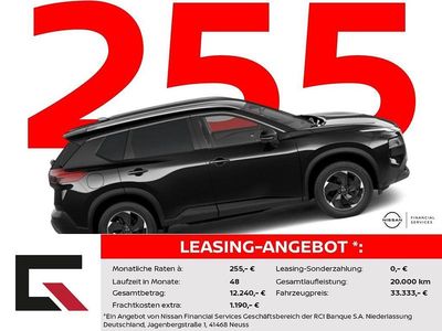 Neu Nissan X-Trail 360º 163 PS (119 kW) 2026 Schwarz SUV