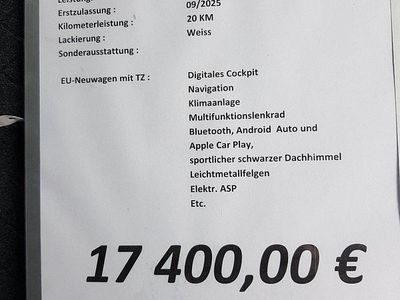 Gebraucht MG MG3 Comfort 116 PS (85 kW) 2025 Weiß Kleinwagen