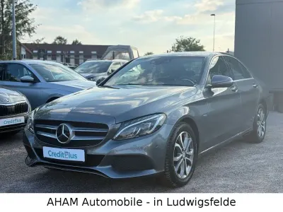 Używany Mercedes C350e Avantgarde 211 KM (155 kW) 2016 Szary Sedan/Limuzyna