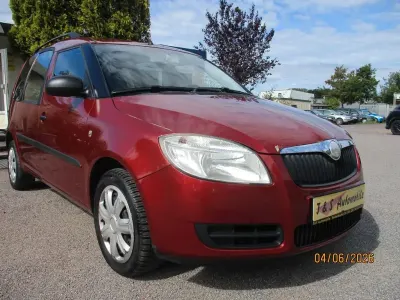 Gebraucht Skoda Roomster 69 PS (50 kW) 2007 Rot Van / Kleinbus