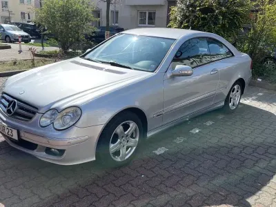 Używany Mercedes CLK200 Elegance 184 KM (135 kW) 2007 Srebrny Coupe