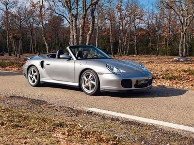 Second-hand Porsche 996 Turbo 450 CP (330 kW) 2005 Argintiu Cabrio