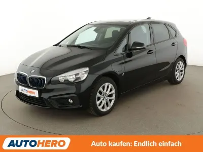 Gebraucht BMW 225 Active Tourer Advantage 224 PS (164 kW) 2017 Schwarz Van / Kleinbus