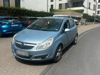 Gebraucht Opel Corsa 75 PS (55 kW) 2008 Blau Kleinwagen