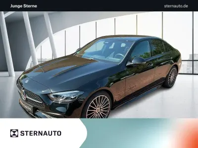 Gebraucht Mercedes C200 AMG 204 PS (150 kW) 2025 Unilack schwarz Limousine