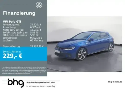 Gebraucht VW Polo GTI 207 PS (152 kW) 2025 Reef blue metallic Kleinwagen