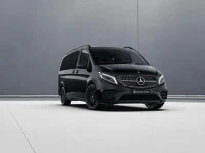 Gebraucht Mercedes V300 Avantgarde 237 PS (174 kW) 2021 Schwarz Van / Kleinbus