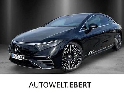 Obsidianschwarz Gebraucht 2023 Mercedes EQS580 AMG Limousine | 96.990 €
