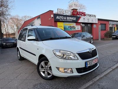 Gebraucht Skoda Roomster Fresh 86 PS (63 kW) 2014 Weiß Van / Kleinbus
