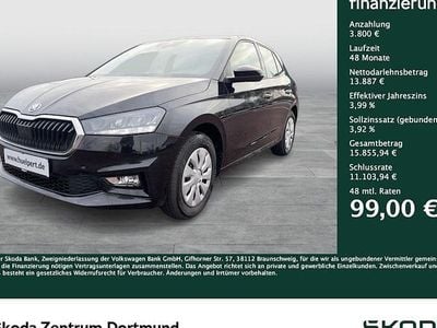 Second-hand Skoda Fabia Selection 95 CP (69 kW) 2025 Negru Berlinǎ