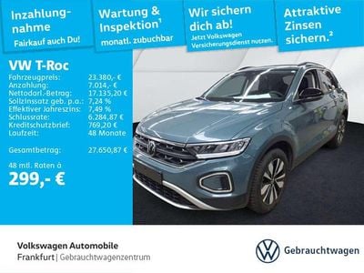 Gebraucht VW T-Roc Goal 116 PS (85 kW) 2025 Blau SUV