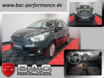 Gebraucht Ford Ka Plus Cool & Sound Edition 86 PS (63 kW) 2016 Schwarz Kleinwagen
