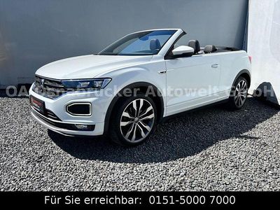 Usata VW T-Roc Cabriolet R-line 150 CV (110 kW) 2022 Bianco Cabrio