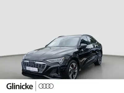 Gebraucht Audi Q8 e-tron S-Line 250 kW (340 PS) 2024 Mythosschwarz metallic SUV