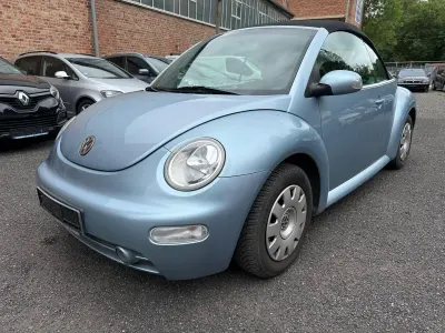 Gebraucht VW New Beetle Cabriolet 102 PS (75 kW) 2003 Blau Cabrio