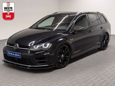 Schwarz (tiefschwarzmet.) Gebraucht 2016 VW Golf VII R Kombi | 23.480 € (Guter Preis)