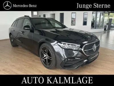 Gebraucht Mercedes E220 AMG line 197 PS (144 kW) 2025 Lack graphitgrau Kombi