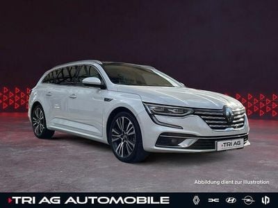 Gebraucht Renault Talisman GrandTour Initiale 189 PS (139 kW) 2021 Perlmuttweiß metallic (metallic) Kombi