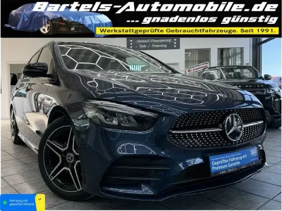 Gebraucht Mercedes B180 AMG line 136 PS (100 kW) 2019 Blau Van / Kleinbus