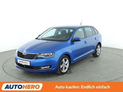 Gebraucht Skoda Rapid Clever 125 PS (91 kW) 2017 Blau Limousine