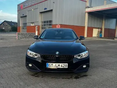 Gebraucht BMW 428 Gran Coupé Sport Line 245 PS (180 kW) 2016 Schwarz Coupé