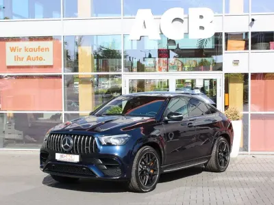 Gebraucht Mercedes GLE63 AMG AMG 612 PS (450 kW) 2021 Cavansitblau (metallic) Coupé