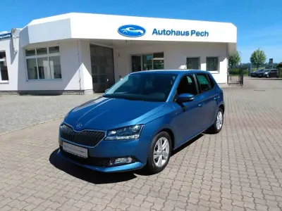 Gebraucht Skoda Fabia Style 95 PS (69 kW) 2021 Blau Kleinwagen