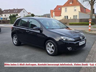Gebraucht VW Golf VI Comfortline 122 PS (89 kW) 2009 Deep black perleffekt Kleinwagen