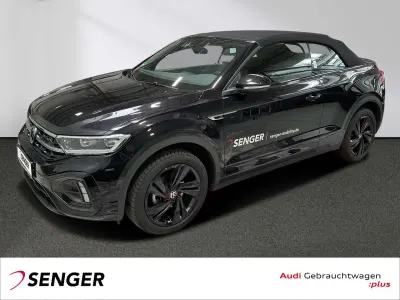 Gebraucht VW T-Roc Cabriolet R-line 150 PS (110 kW) 2025 Deep black perleffekt Cabrio