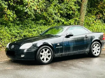 Gebraucht Mercedes SLK230 142 PS (104 kW) 1999 Schwarz Cabrio