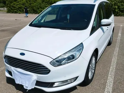 Gebraucht Ford Galaxy Titanium 150 PS (110 kW) 2018 Weiß Van / Kleinbus