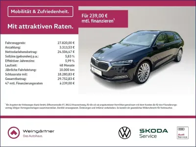 Gebraucht Skoda Octavia Style 190 PS (139 kW) 2023 Schwarz Kombi