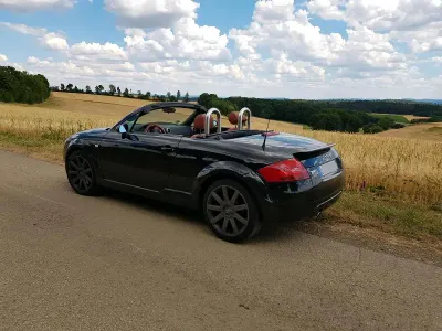 Gebraucht Audi TT Roadster Design 179 PS (131 kW) 2001 Schwarz Cabrio