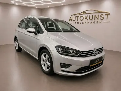 Gebraucht VW Golf Sportsvan LOUNGE 150 PS (110 kW) 2015 Silber Van / Kleinbus