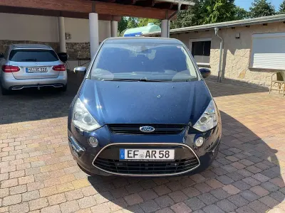 Gebraucht Ford S-MAX S 203 PS (149 kW) 2010 Blau Van / Kleinbus