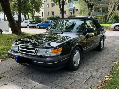 Gebraucht Saab 900 Cabriolet 141 PS (103 kW) 1992 Schwarz Cabrio