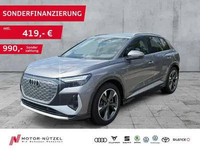 Gebraucht Audi Q4 e-tron S-Line 150 kW (204 PS) 2023 Grau SUV