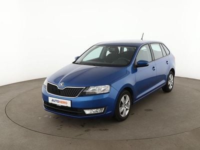 Gebraucht Skoda Rapid Ambition 90 PS (66 kW) 2016 Blau Limousine