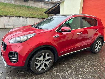 Gebraucht Kia Sportage GT-Line 185 PS (136 kW) 2017 Rot SUV