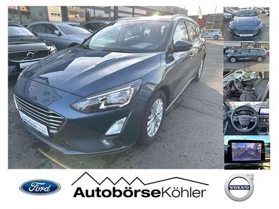 Gebraucht Ford Focus Titanium 125 PS (91 kW) 2021 Chromablau metallic Kombi