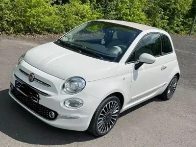 Gebraucht Fiat 500C Lounge 105 PS (77 kW) 2017 Weiß Cabrio