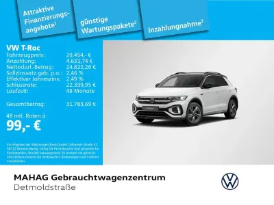 Gebraucht VW T-Roc R-line 150 PS (110 kW) 2025 Weiß SUV