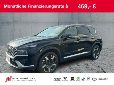 Gebraucht Hyundai Santa Fe 201 PS (147 kW) 2021 Phantom black / mic SUV
